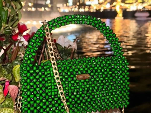 Beaded bag